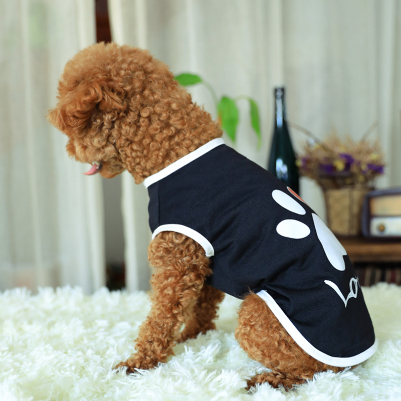 Comfortable and stylish dog vest for hot weather walks