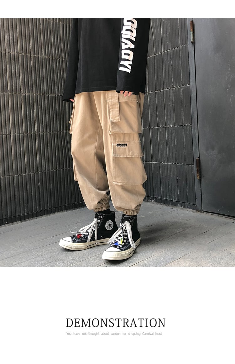 Hip-hop Loose Overalls Image 9