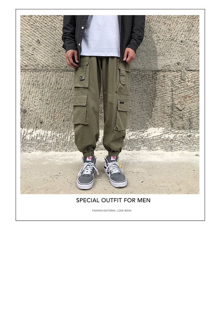 Hip-hop Loose Overalls Image 8