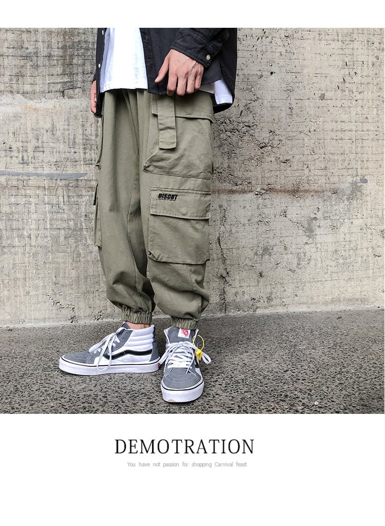 Hip-hop Loose Overalls Image 14