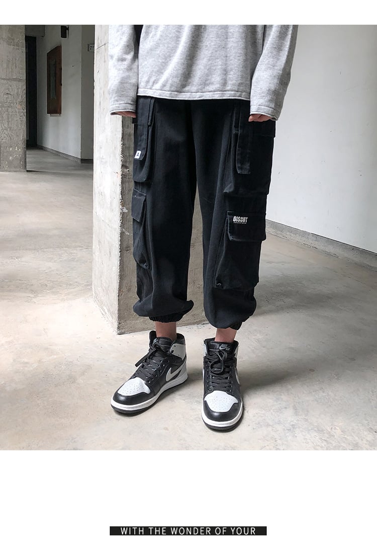 Hip-hop Loose Overalls Image 16