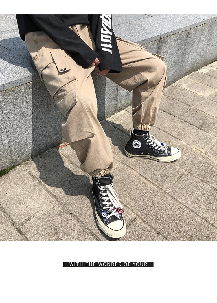 Hip-hop Loose Overalls Image 3