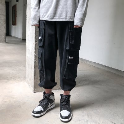 Hip-hop Loose Overalls Image 18