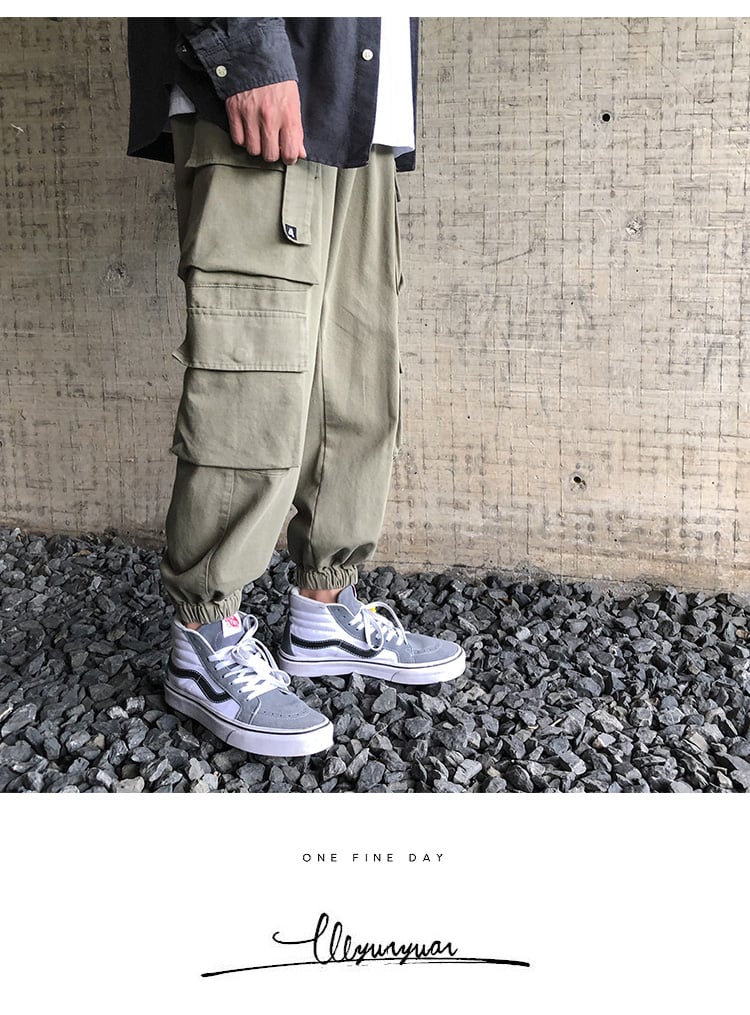 Hip-hop Loose Overalls Image 13