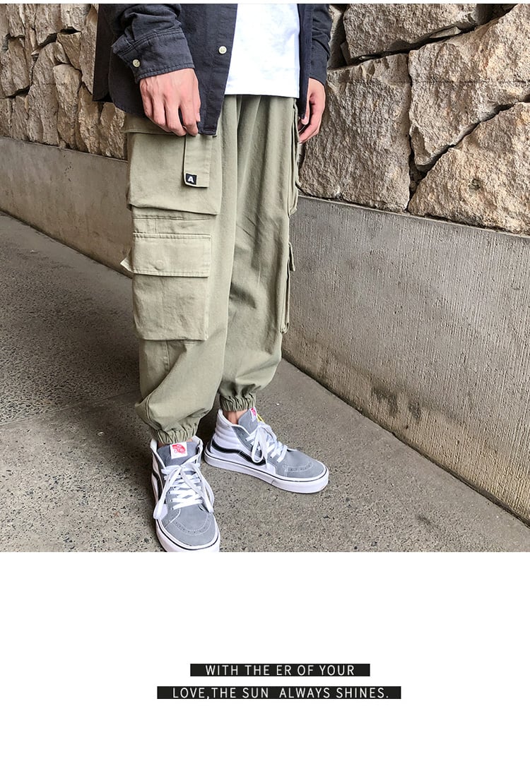 Hip-hop Loose Overalls Image 19