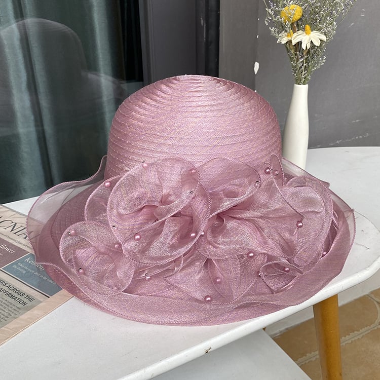 Women's Fashion Casual Mesh Sun Hat - Image 1