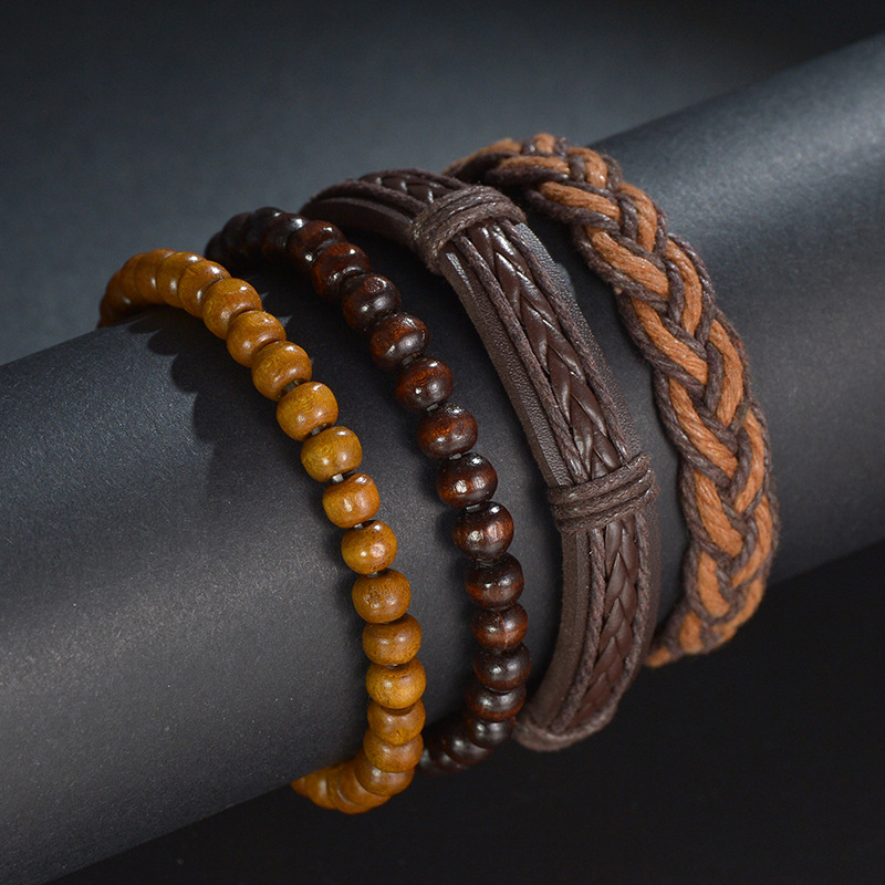 Retro Beaded Weave Bracelet 2