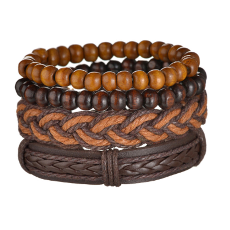 Retro Beaded Weave Bracelet 10