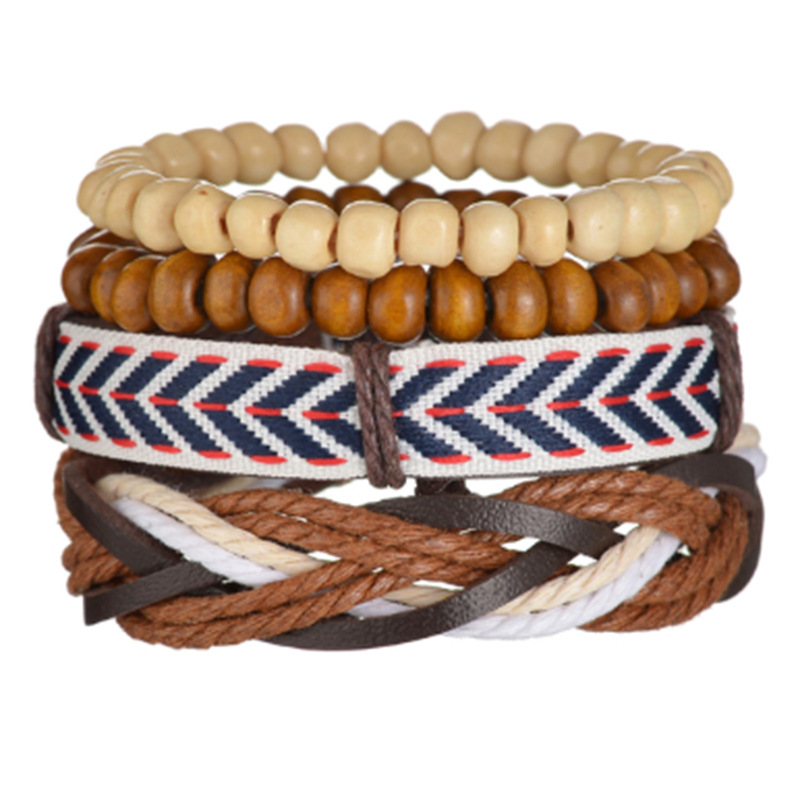 Retro Beaded Weave Bracelet 4
