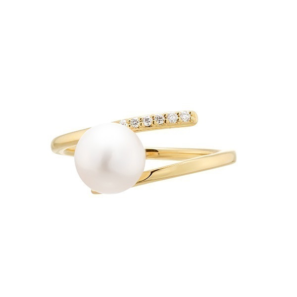 S925 Silver Pearl Ring 1