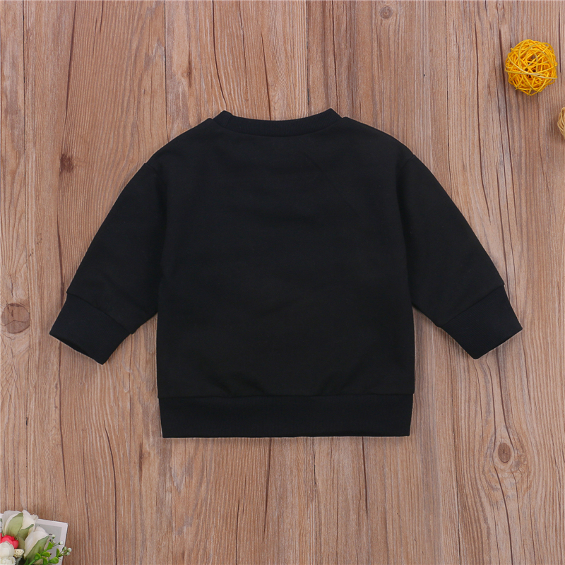 Boys' Letters Printed Pullover Sweater Image 3