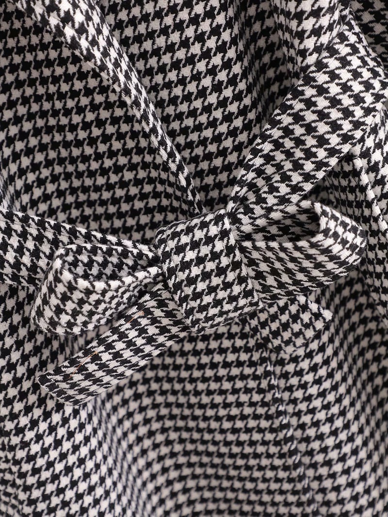 Houndstooth Coat Image 5