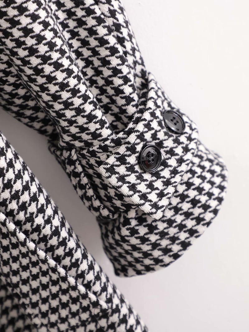 Houndstooth Coat Image 6