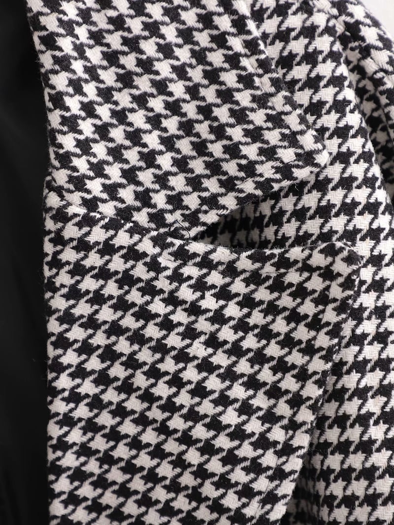 Houndstooth Coat Image 4