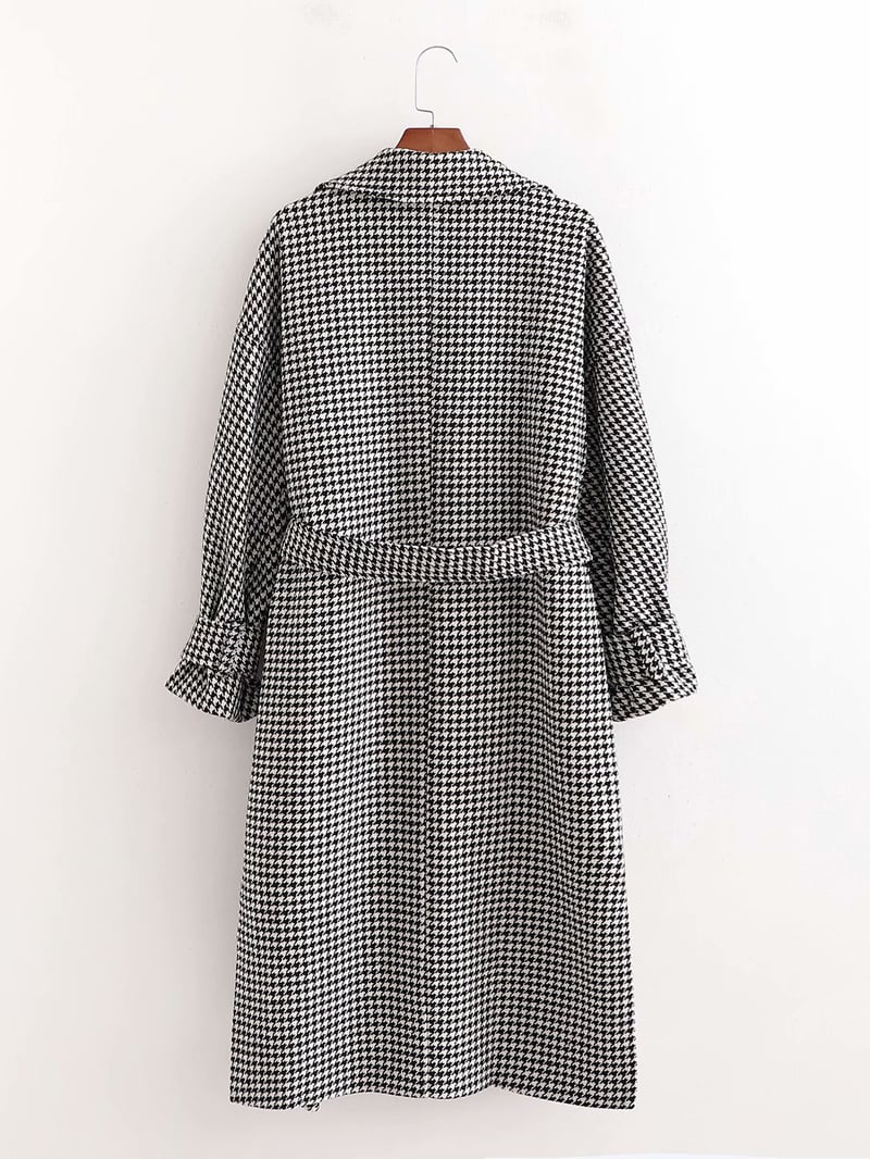 Houndstooth Coat Image 2