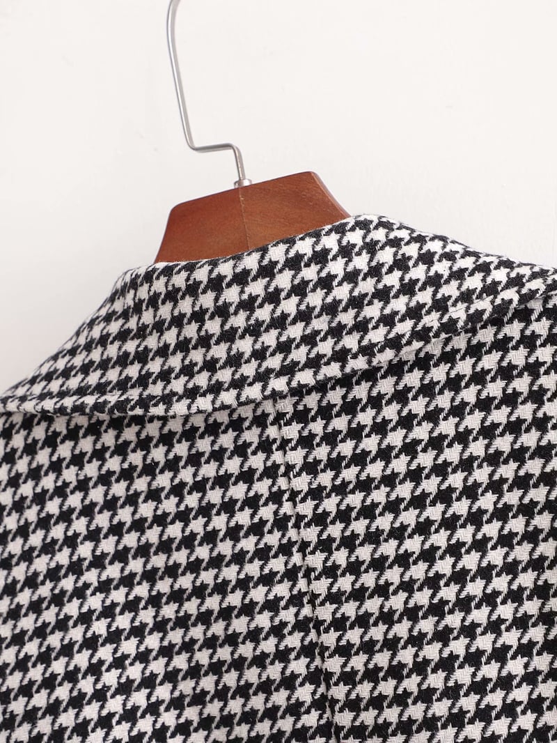 Houndstooth Coat Image 9