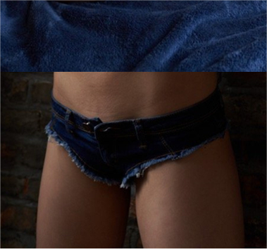 Jean Shorts with Styling