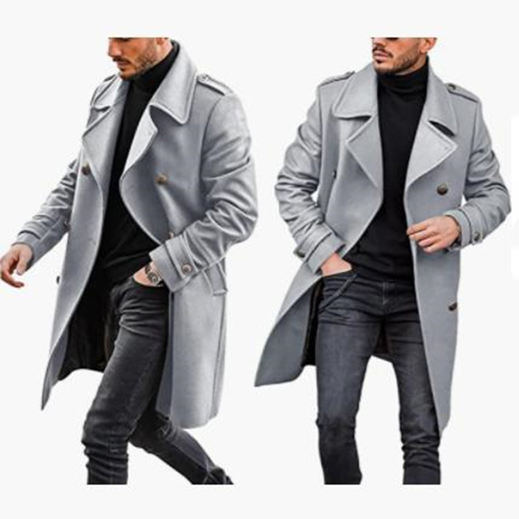 Woolen Men's Coat - Image 6