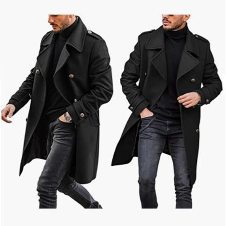 Woolen Men's Coat - Image 4