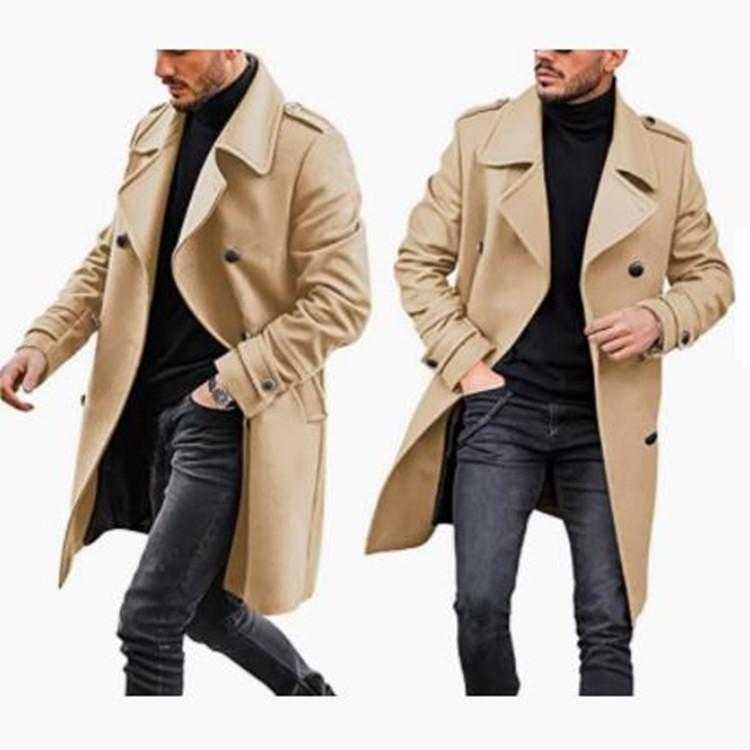Woolen Men's Coat - Image 5