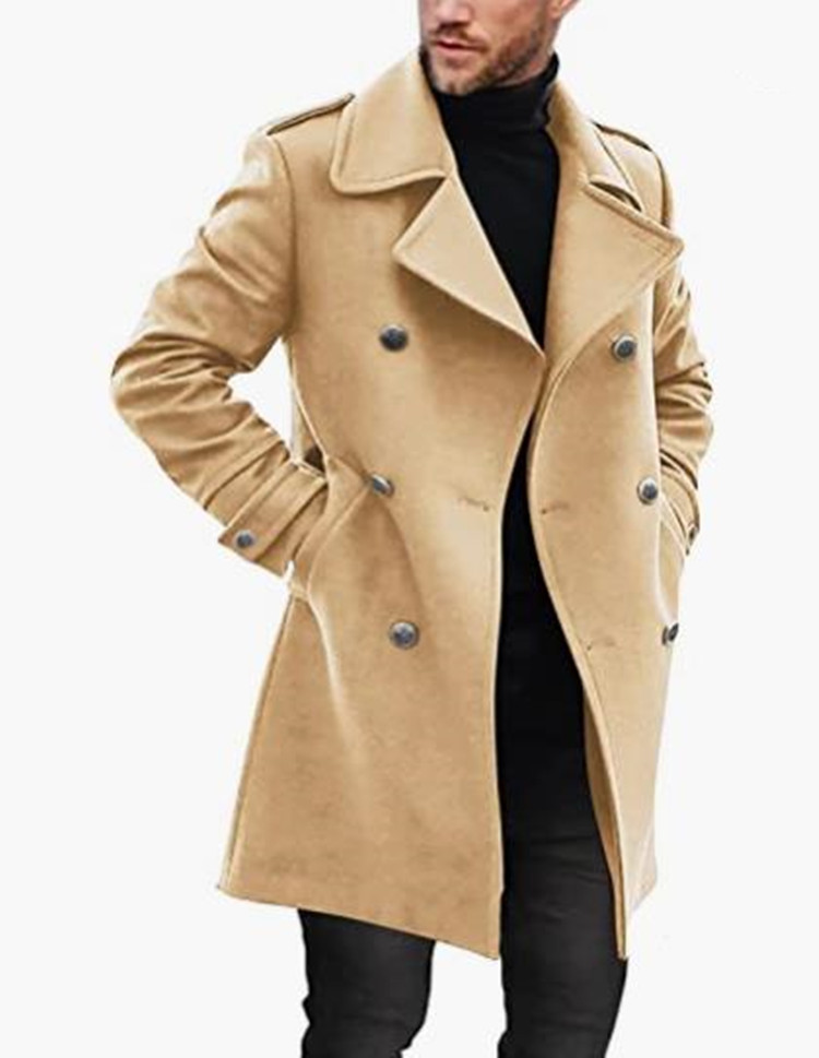 Woolen Men's Coat - Image 7