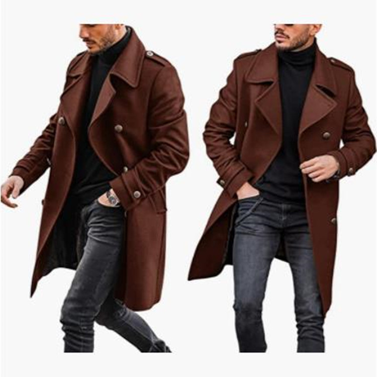 Woolen Men's Coat - Image 3