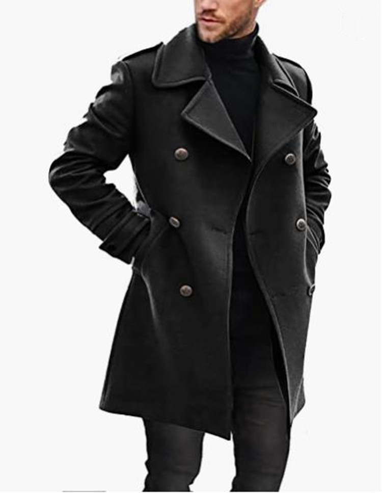 Woolen Men's Coat - Image 8