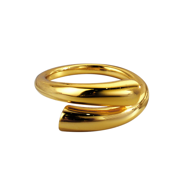 Geometric Lines Minimalist Ring 3