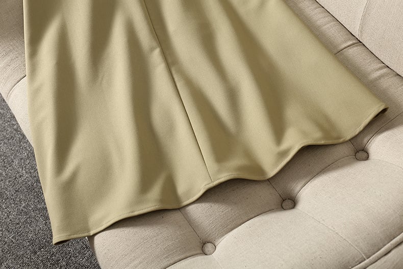 Women's New Chic Chain Waist Midi Skirt