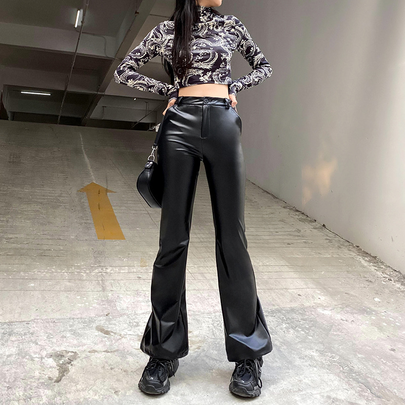 Stylish Leather Pants