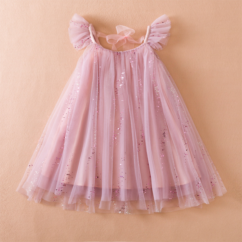 Children's Mesh Tarpaulin Skirt Dress 3