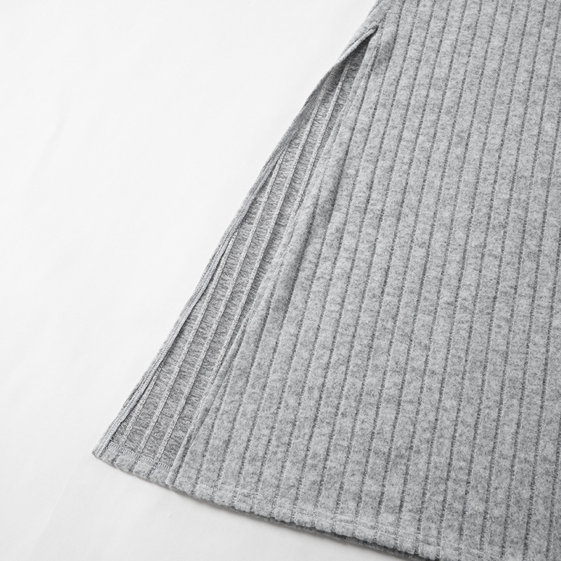 Slit Long Sheath Skirt - Image 8