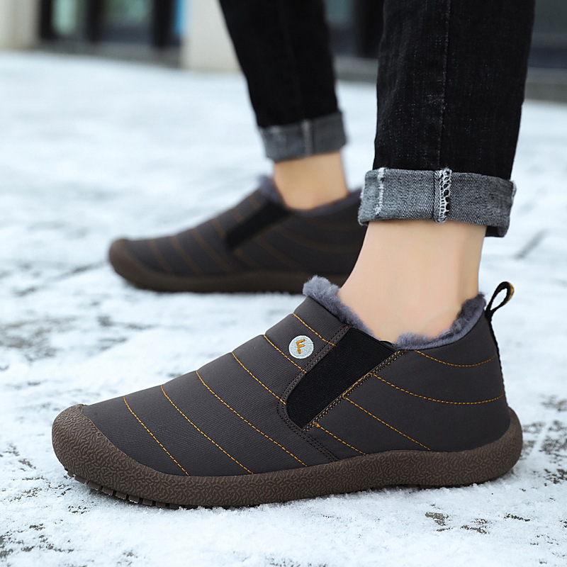 Low cut plus fleece padded short boots image 2