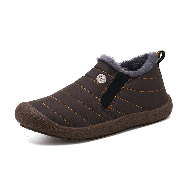 Low cut plus fleece padded short boots image 3