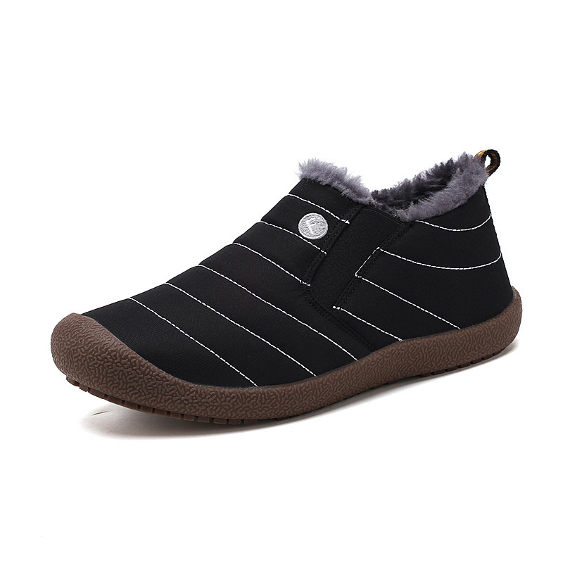 Low cut plus fleece padded short boots image 7