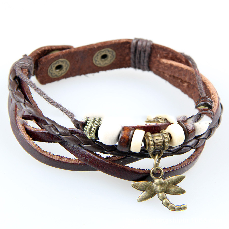 Hand-woven Leather Bracelet