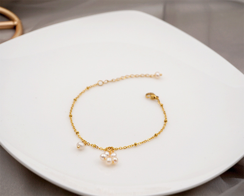 Women's Fashion Freshwater Pearl Bracelet 5