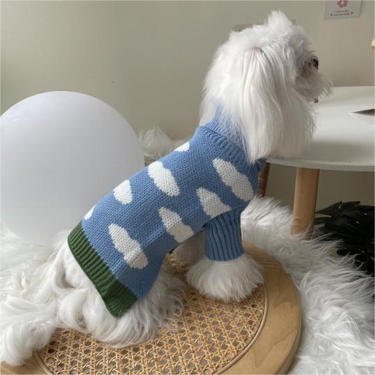 Dog Sweater in Blue