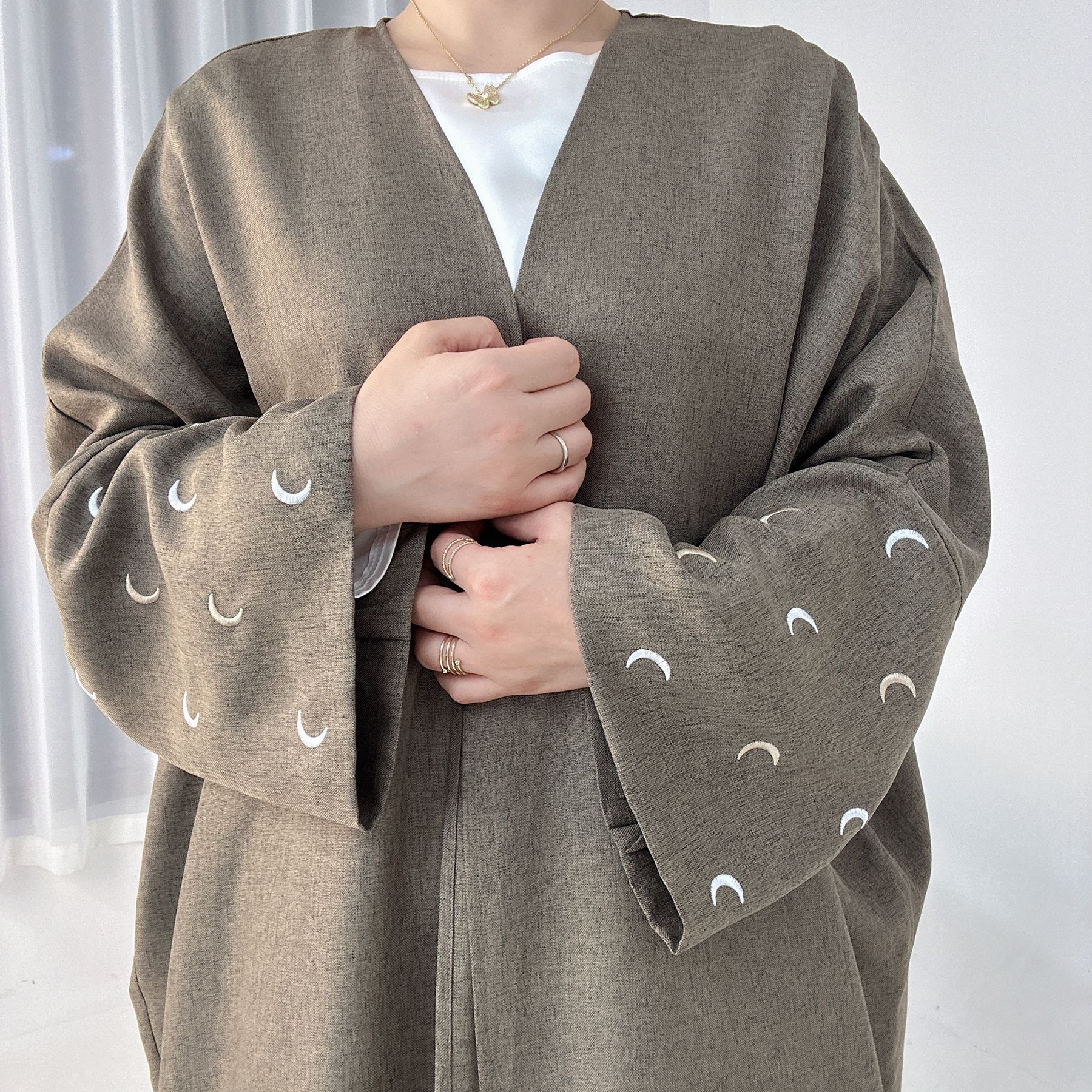 Elegant Cardigan Robe