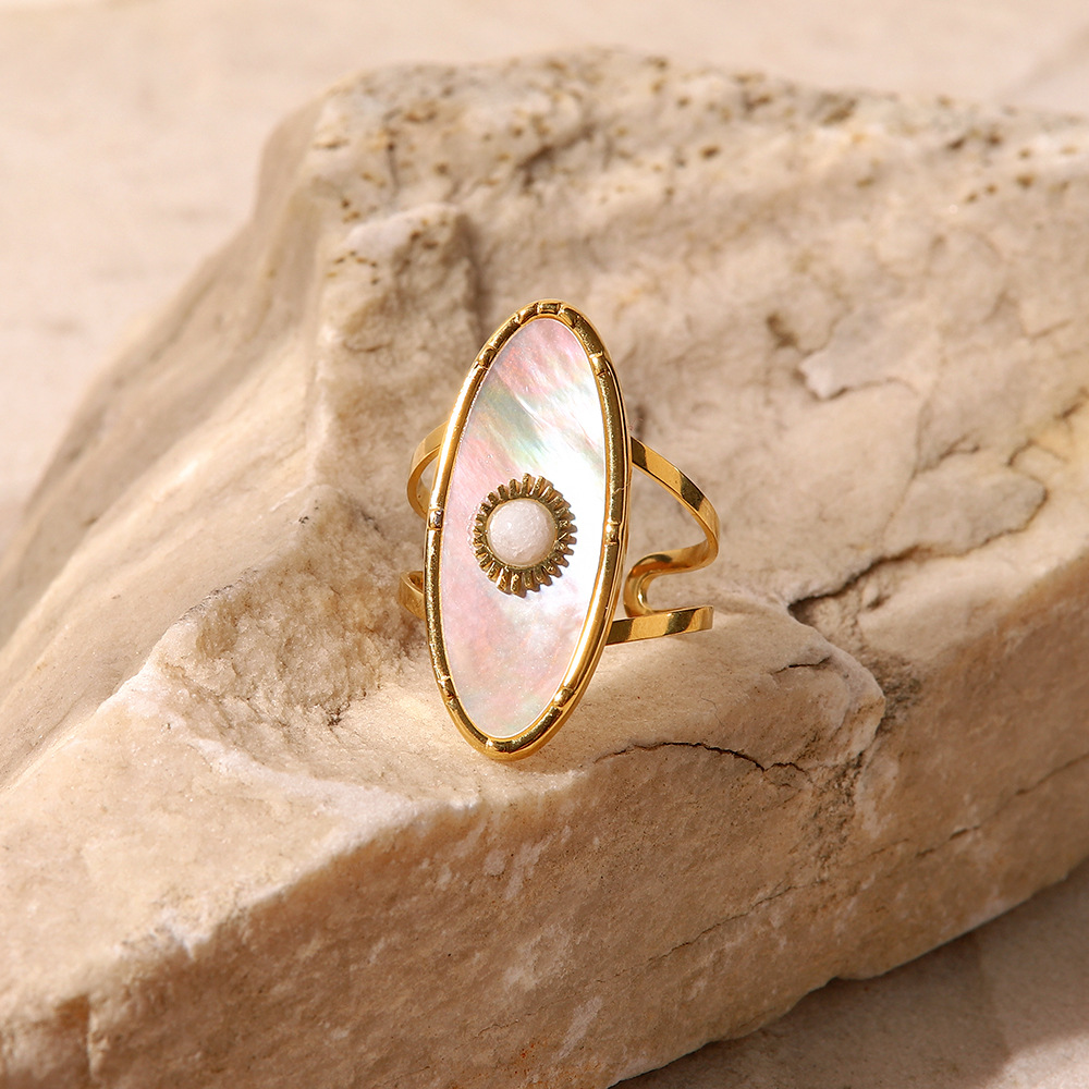 Image de la Bague Fritillaire Design Retro Minority 2