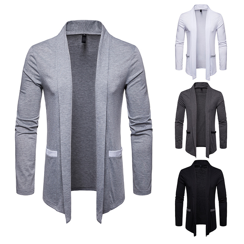 Plus Size Men's Coat Cardigan 4
