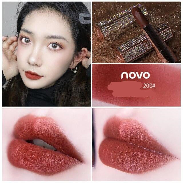 NOVO Lipstick Color Swatches