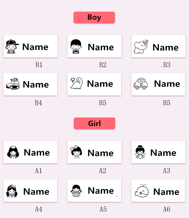 Custom-made Baby Name Stamp - Image 3