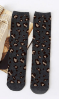 Leopard Print Socks 3
