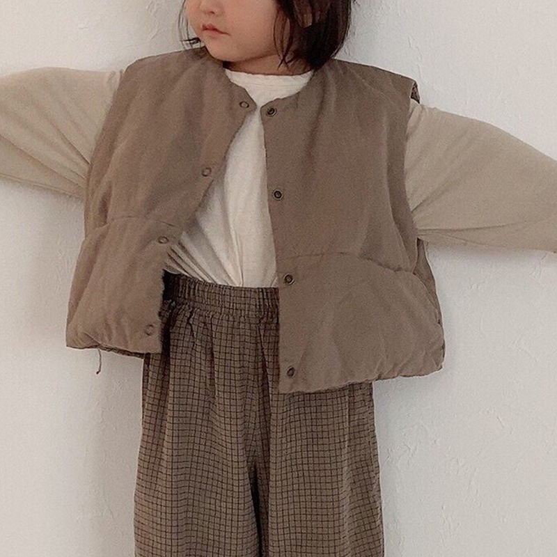 Children's Fashion Two-side Wearable Casual Vest