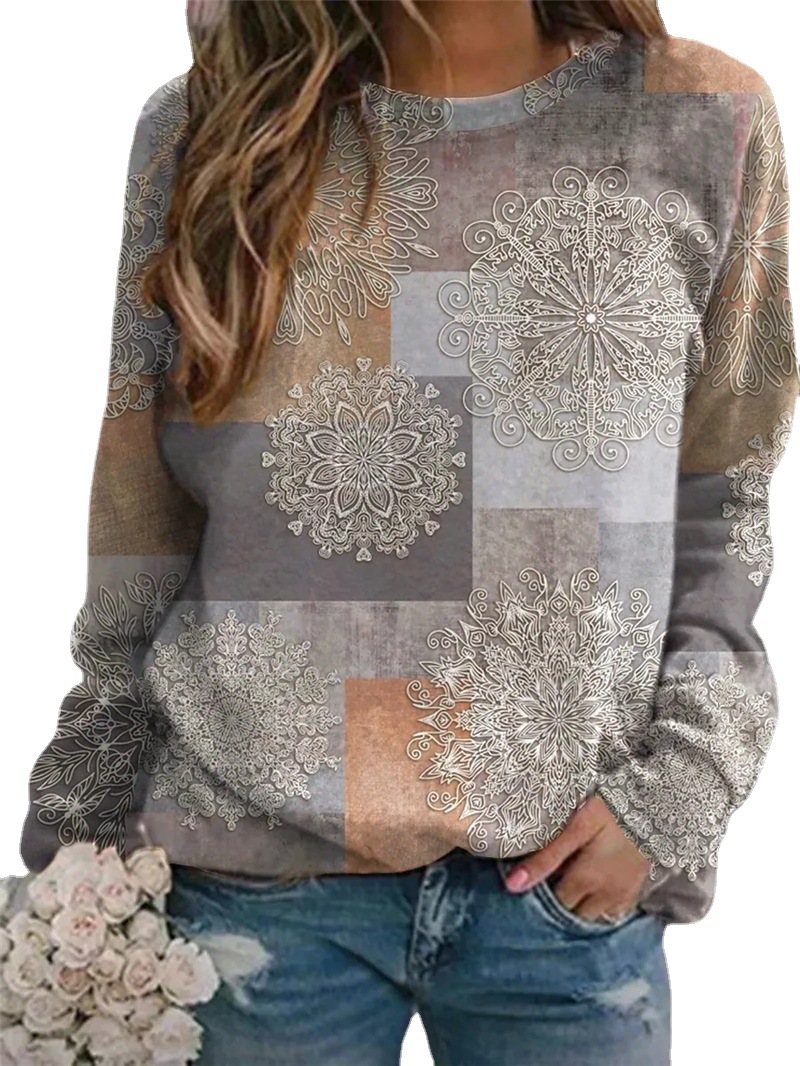 Colorblock Sweatshirt - Front View