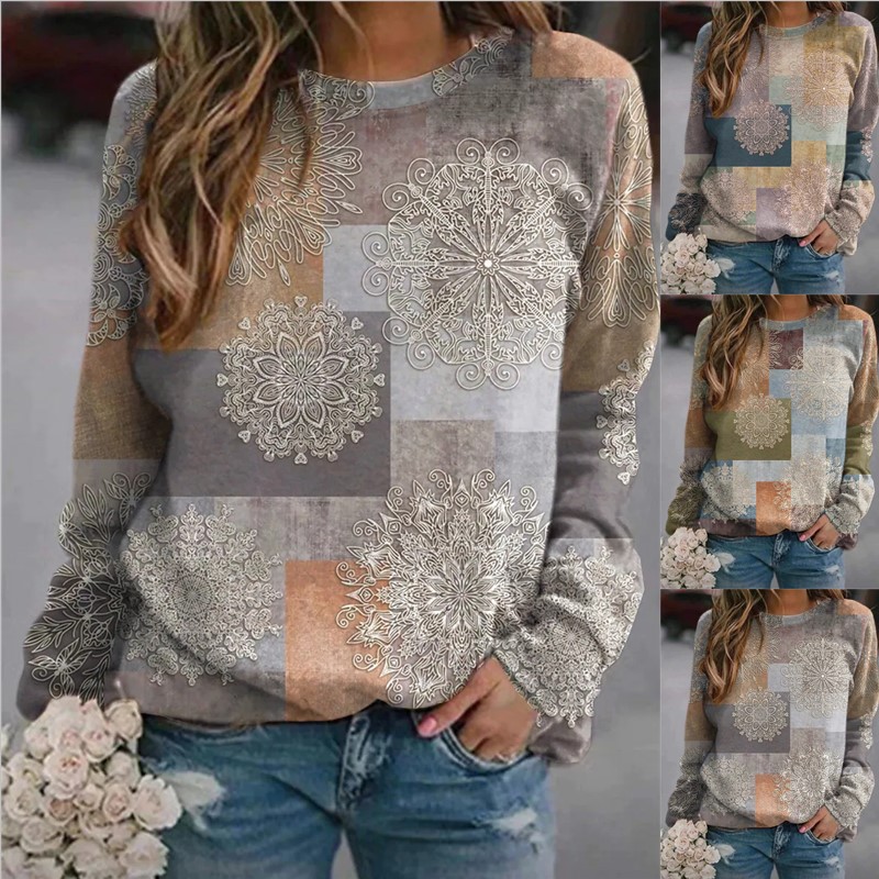 Colorblock Sweatshirt - Close Up