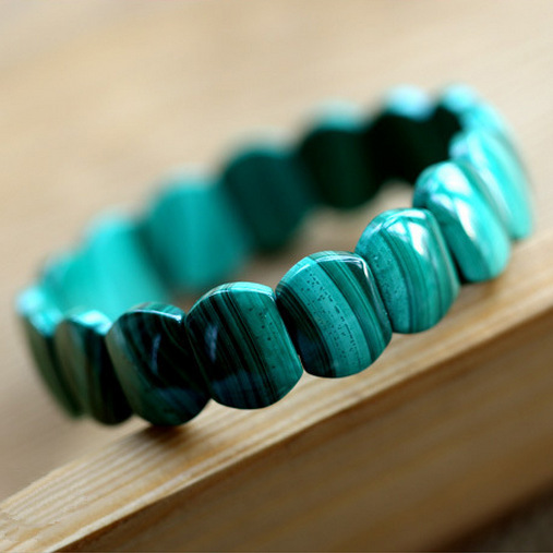 Natural Malachite Hand Row 1