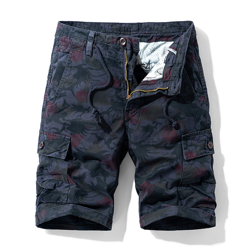 Camouflage Cargo Shorts Lifestyle Image