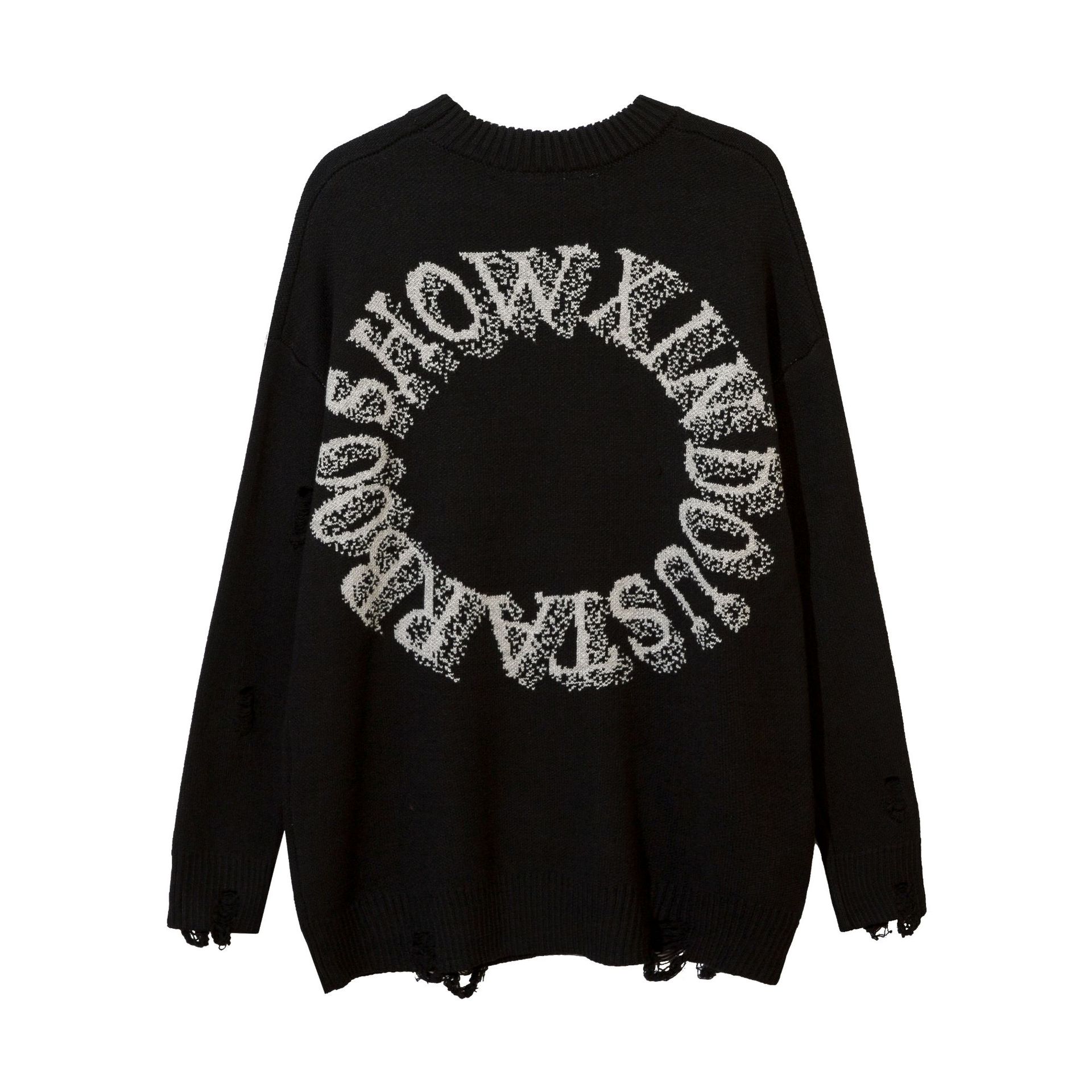 Ripped Sweater Image 3